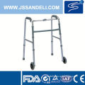 HOT SALE aluminum walker with two wheels